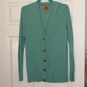 Turquoise medium Tory Burch sweater